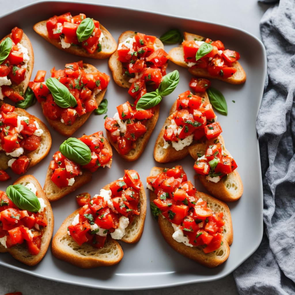 Double Tomato Bruschetta