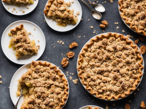 Dutch Apple Pie with Oatmeal Streusel