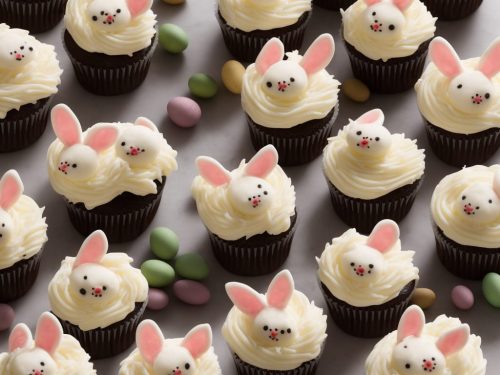 Easter Bunny Cupcakes