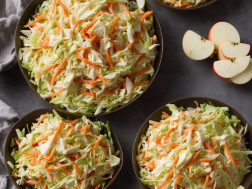 Easy Apple Coleslaw