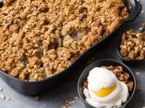 Easy Apple Crisp with Oat Topping