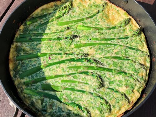 Easy Asparagus Frittata Recipe