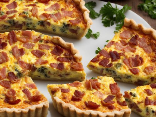 Easy Bacon and Cheese Quiche