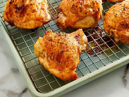 Easy Baked Chicken Thighs