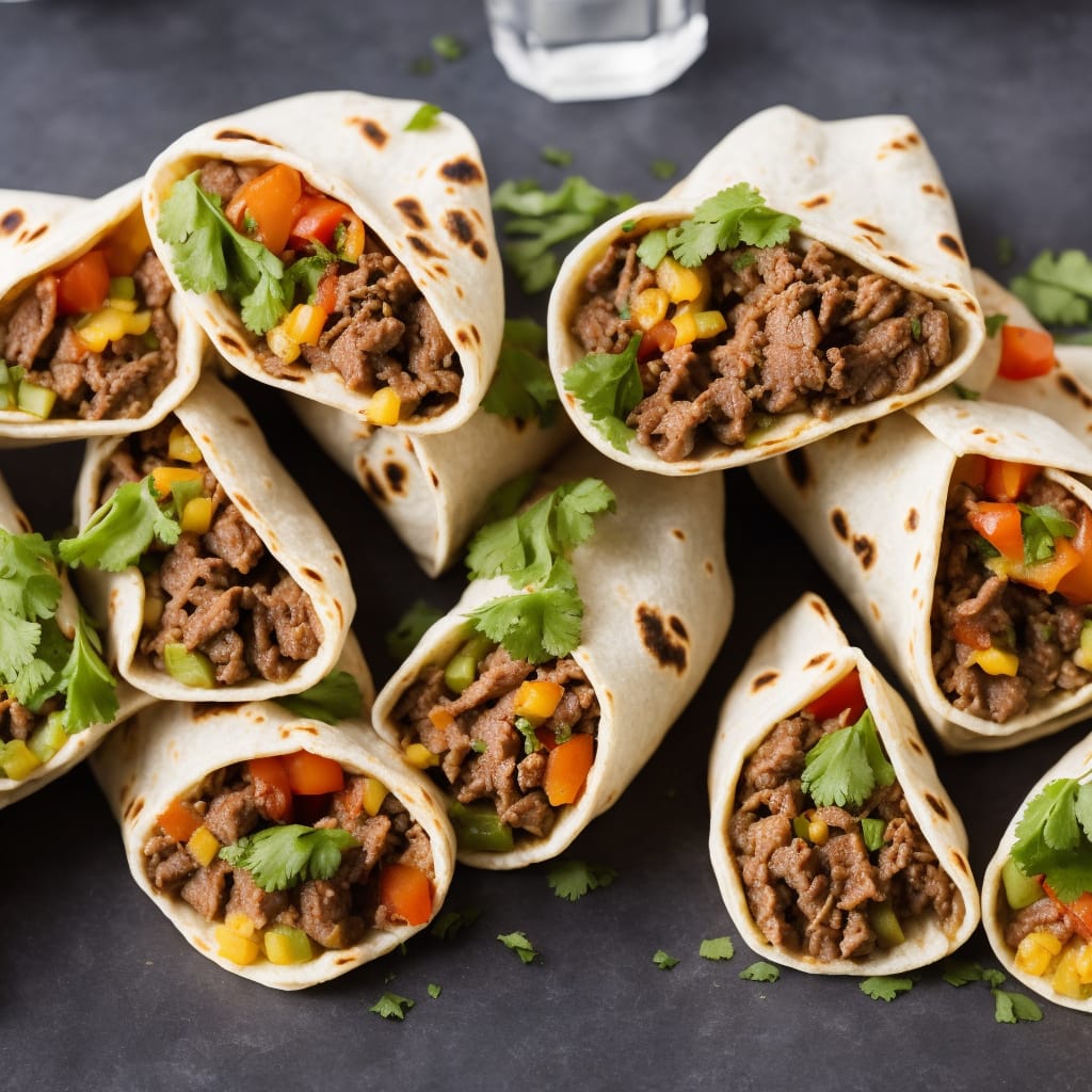 Easy Beef Burritos Recipe