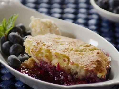 Easy Blueberry Cobbler