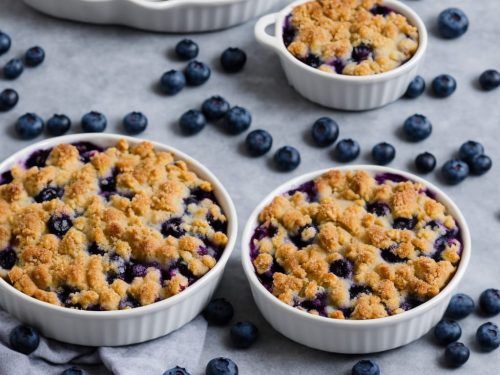 Easy Blueberry Crumble