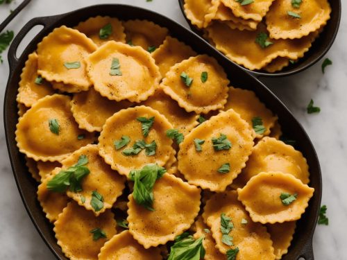 Easy Butternut Squash Ravioli