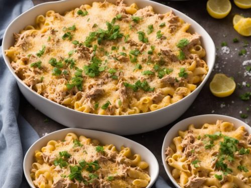 Easy Cheesy Tuna Casserole