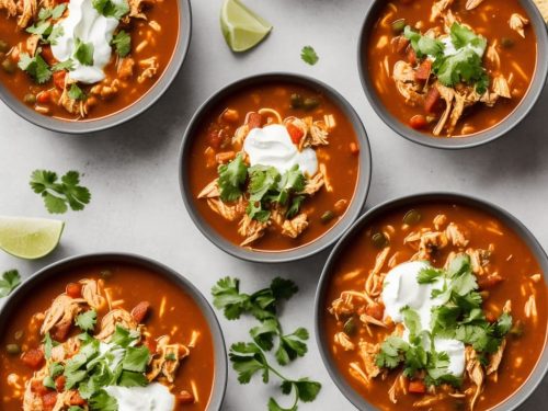 Easy Chicken Enchilada Soup Recipe