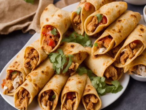 Easy Chicken Taquitos Recipe