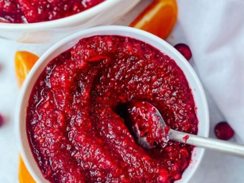 Easy Cranberry Orange Relish Recipe