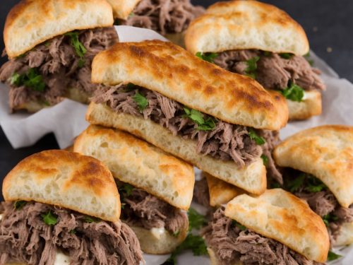 Easy French Dip Sandwiches