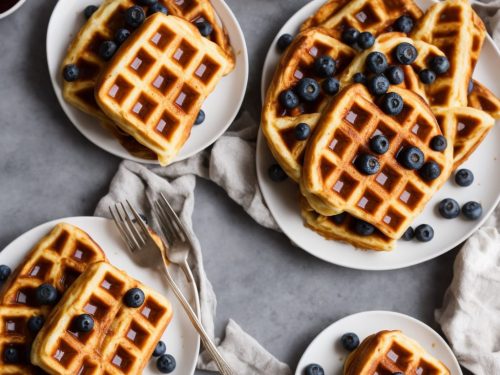 Easy French Toast Waffles