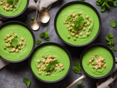 Easy Pea & Mint Soup