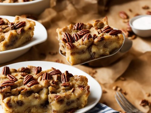 Easy Pecan Pie Bread Pudding