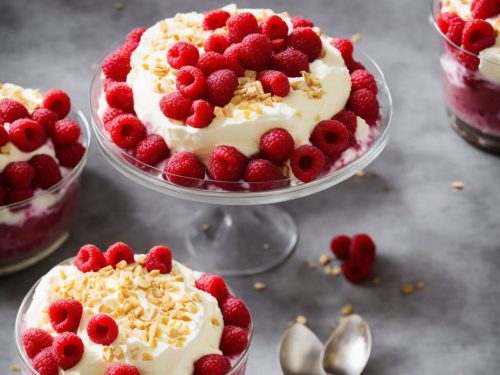 Easy Raspberry & Ginger Trifle Cheesecake