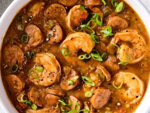 Easy Sausage and Shrimp Gumbo Recipe