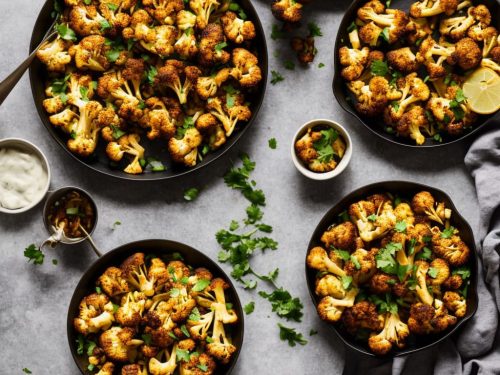 Easy Sheet Pan Roasted Cauliflower with Curry