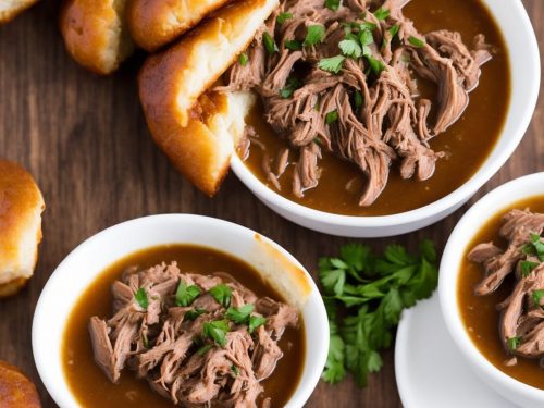 Easy Slow Cooker French Dip Recipe