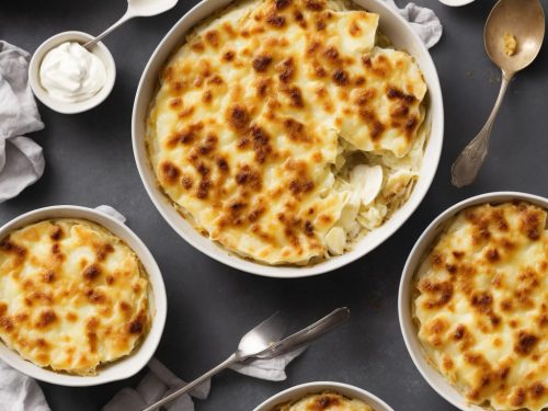 Easy Sour Cream Scalloped Potatoes Recipe