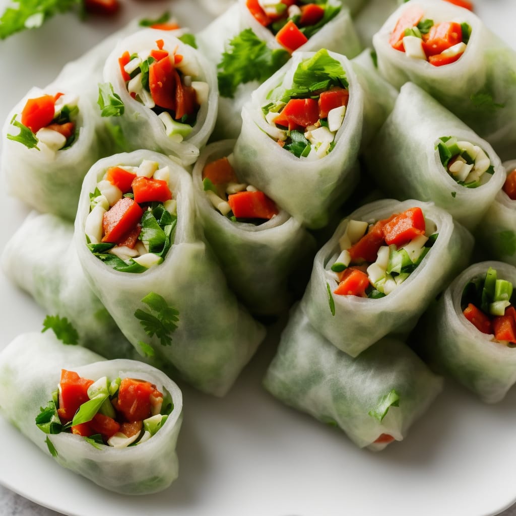 Easy Spring Rolls (Air Fried)