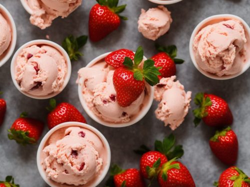 Easy Strawberry Ice Cream Recipe