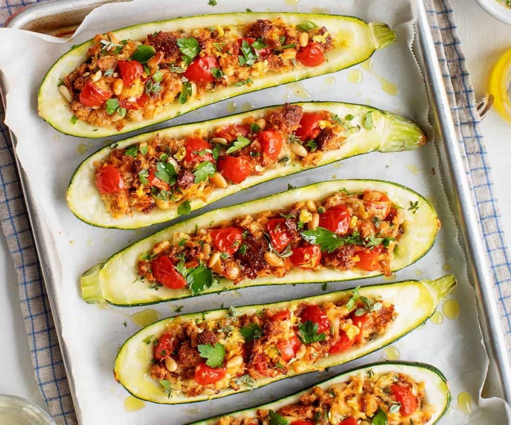 Easy Stuffed Zucchini Recipe