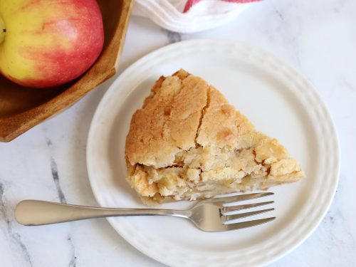 Easy Swedish Apple Pie