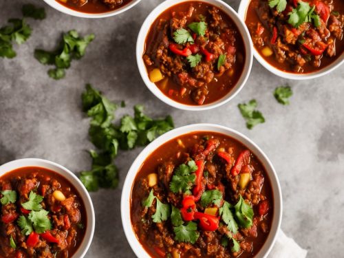 Easy Vegetarian Chilli