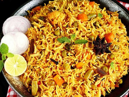 Easy Veggie Biryani