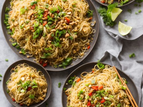 Egg-Fried Noodles with Beansprouts