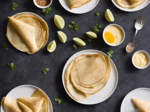 Eggless Crepes Recipe