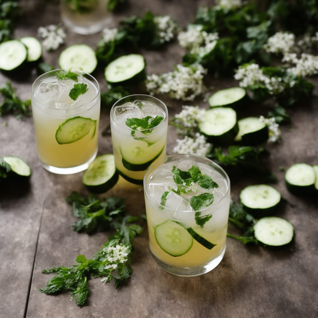 Elderflower & Cucumber G&Ts