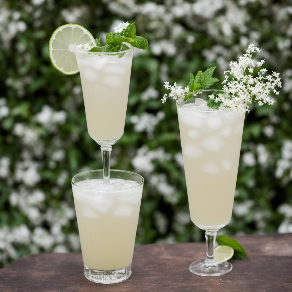 Elderflower Gin Fizz Recipe