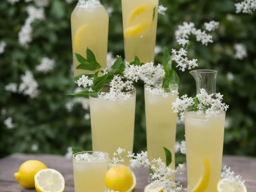 Elderflower, Lemon & Vanilla Cordial