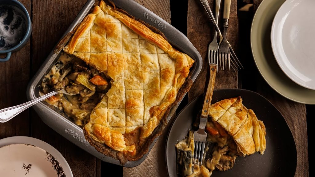 Elegant Mushroom Pie Recipe