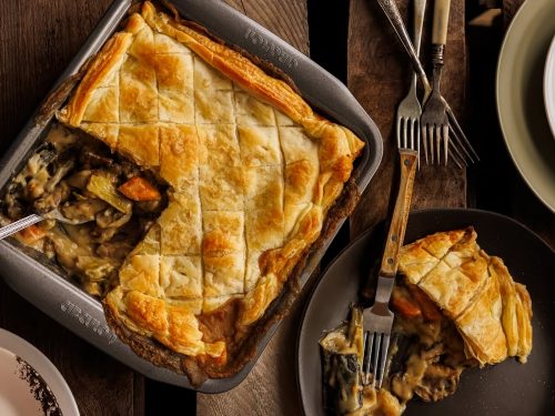 Elegant Mushroom Pie Recipe