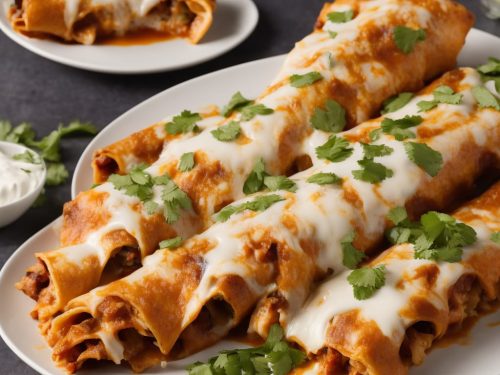 Enchanted Sour Cream Chicken Enchiladas Recipe