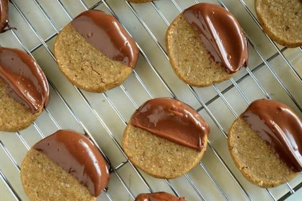 Espresso, Hazelnut & Chocolate Shortbread