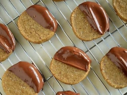 Espresso, Hazelnut & Chocolate Shortbread