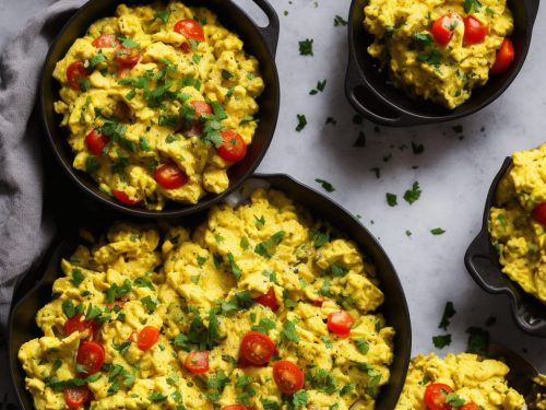 Extreme Veggie Scrambled Eggs