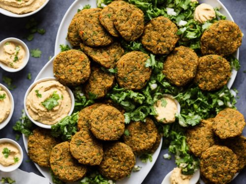 Falafels with Hummus & Tabbouleh