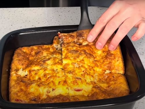 Fast-and-Fabulous Egg and Cottage Cheese Casserole