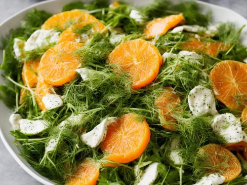 Fennel, mint & clementine salad