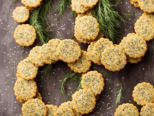 Fennel & Poppy Seed Cracker Wreath