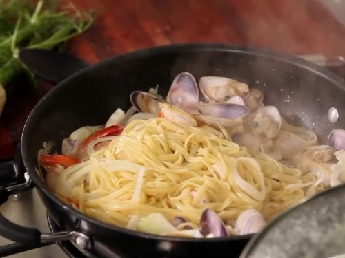 Fennel & Seafood Linguine