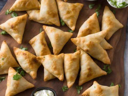 Feta & Sweetcorn Samosas