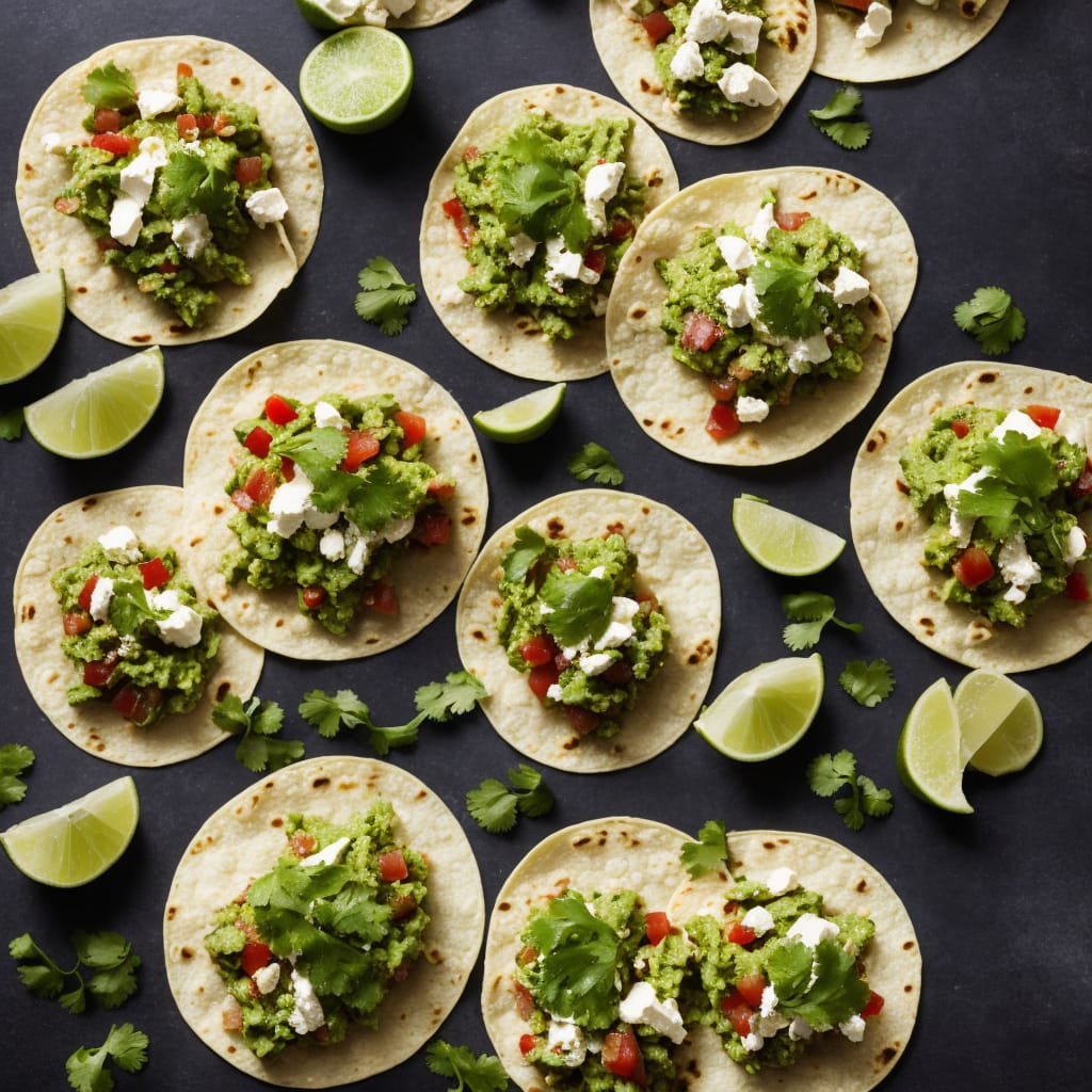 Feta Tacos with Guacamole