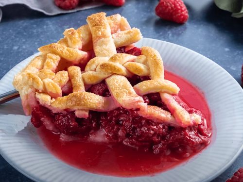 Fig, Raspberry & Cardamom Pie